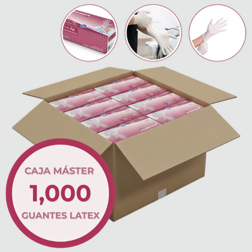CAJA MÁSTER GUANTES DE LATEX IF62