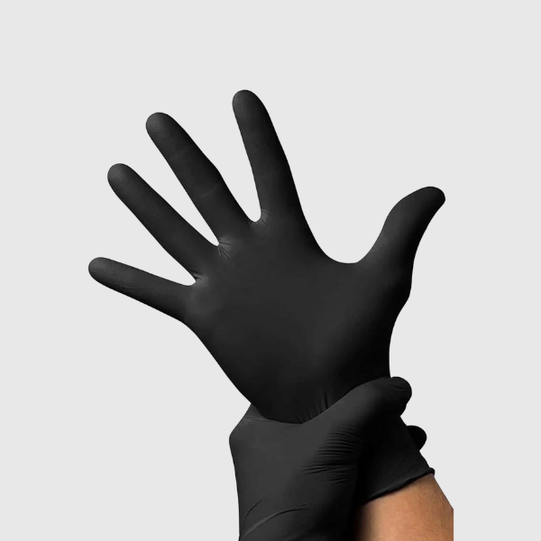 GUANTES DE NITRILO NEGRO IF63
